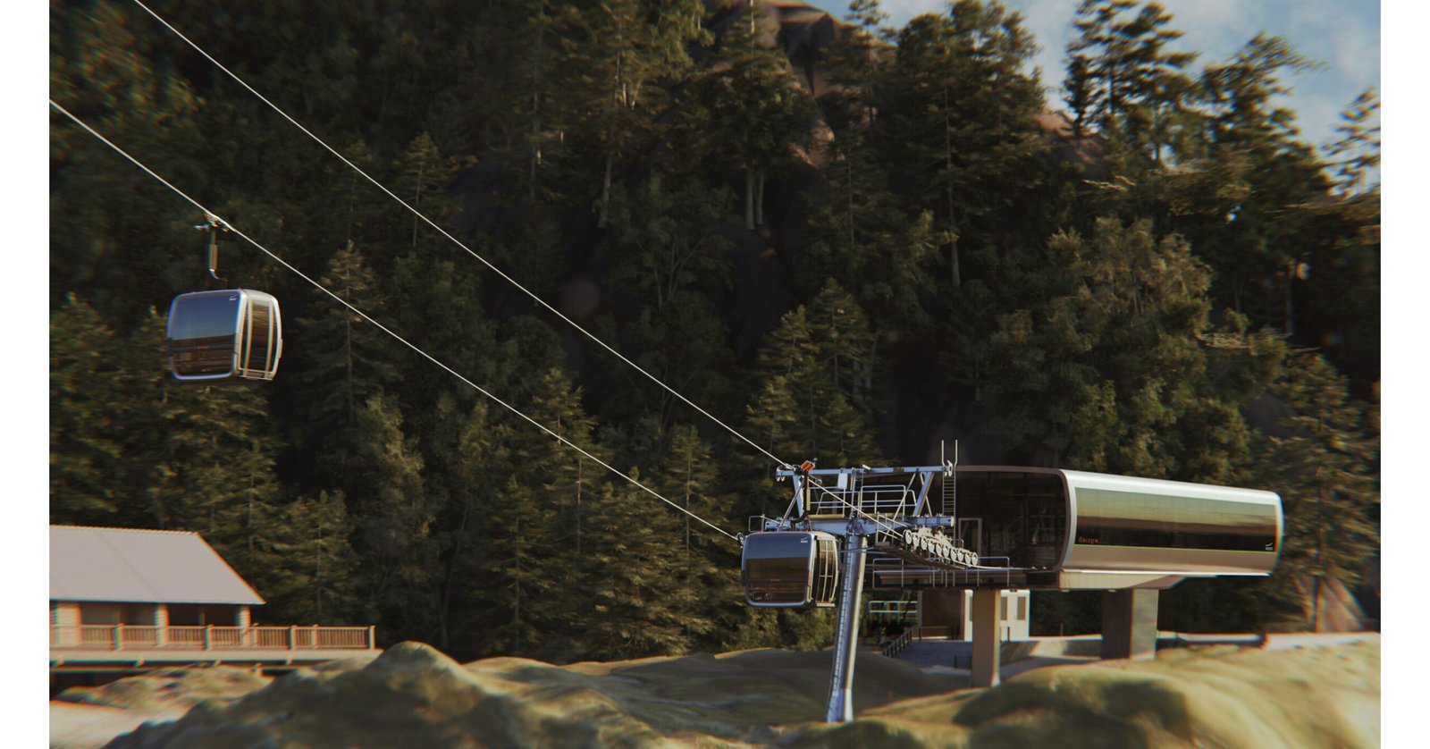 ORIZON by MND - detachable cable transport equipment for mobility in tourist environement
